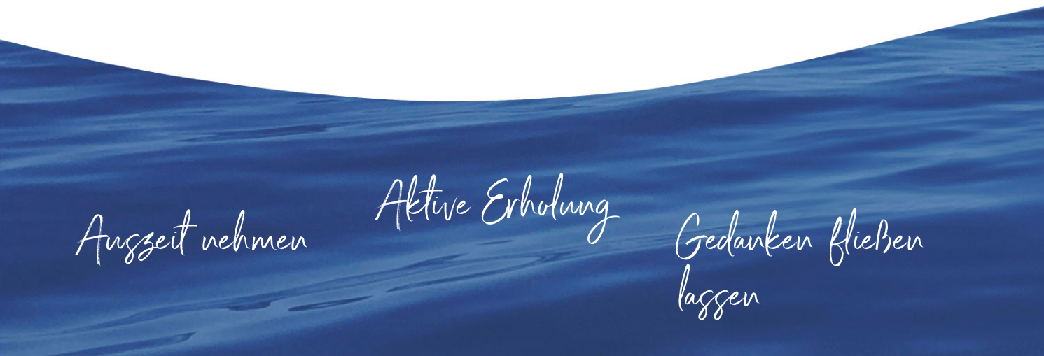 Auszeit nehmen - Aktive Erholung - Gedanken fließen lassen